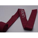 30mm Printed Garment Elastic Band With Silicone Shiny Logo