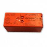 Hot selling relays RT424024 24VDC 24V 8A 8pin DIP Two open and two closed for sale