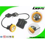 CREE LED Mining Hard Hat Led Lights 10000Lux With Low Power Warning Function for sale