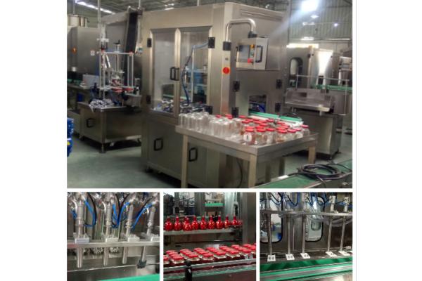 Twist Off Automatic Bottle Filling And Capping Machine Strong Compatibility