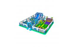 China Large Slide Children Playground Inflatable With Big Ball Pool supplier