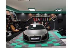 China Temperature Resistant Polypropylene Garage Flooring Interlocking Garage Flooring Tiles supplier