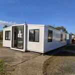 20FT Portable Expandable Container House Detachable Prefab Villa with Foldable Design