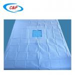 Sterile OEM Blue Laparotomy Surgical Drape With CE ISO13485 for sale