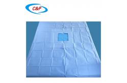 China Sterile OEM Blue Laparotomy Surgical Drape With CE ISO13485 supplier