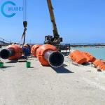Polyethylene Dredging Pipe Floats Pipeline HDPE Dredging Sand Slurry 160Mm 6 Inch for sale