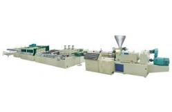 China Thickness 3-30mm WPC / PVC Foam Board Plastic Extrusion Line supplier