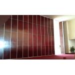 Aluminium Hotel Sound Proof Partition Wall / 4m Height Moving Room Dividers for sale