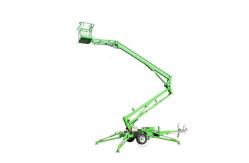 China 60 Ft Towable Boom Lift Trailer Mounted Boom For Construction And Maintenance supplier