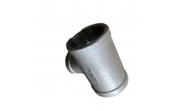 China Malleable Iron Seamless Pipe Fittings Galvanized Pipe Thread Tee supplier