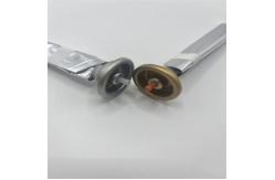 China Customized Capacity Silver Cylinder Aerosol Bag On Valve With Leak Proof Plastic supplier