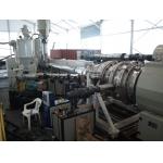 Under Ground HDPE Drainge Solid Pipe Machine 800kg/h Max Output Easy To Operate for sale