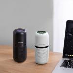 HOMEFISH Portable Car Air Purifier USB Rechargeable 3 Gear Adjustable
