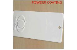 China Epoxy Polyester White Powder Coating Electrostatic Spray Semi Gloss supplier