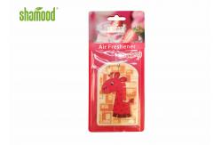 China Animal Giraffe Shape Room Hanging Paper Air Freshener Environment Friendly supplier