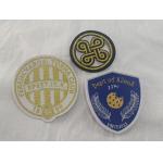 Customized Exquisite Logo Design Full Embroidered On Fabric Patches For Clothing
