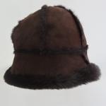 Cheap custom sheepskin winter hat logo for sale