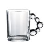 Custom Whiskey Tumbler Crystal Glass Beer Mugs Bulk Heat Resisting for sale