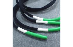 China Silicone Tips 140cm Braided Elastic Cord For Shoes supplier