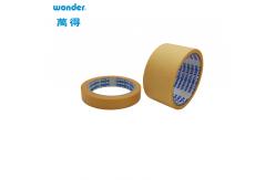 China Strong Bonding Crepe Adhesive Tape , Silicone Masking Tape 3 Inch supplier