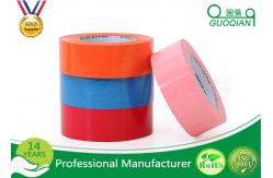China Customized Bopp Coloured Packaging Tape For Carton Sealing Orange Packing Tape supplier