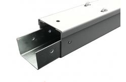 China Q235B 2.4m Powder Coated Cable Trunking SS316 Hot Dipped Galvanized Trunking supplier