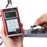 LCD Display 0.01mm RS232 Ultrasonic Thickness Gauge for sale