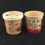 Recyclable 8 Oz Paper Soup Bowls for sale
