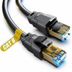 High Durability Cat 8 Shielded Ethernet Cable 10m 25m Cat8 Lan Cable for sale
