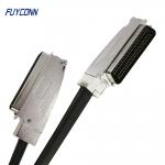 100pos RJ21 Telco Trunk Cable Assembly One End With 2pcs Connector for sale