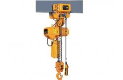 China 3 Phase 3 Ton High Speed Electric Chain Block Hoist With Trolley supplier