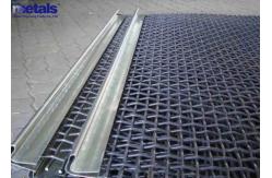 China Customizable Woven Mesh Screen With Manganese Steel And Black Iron Material supplier