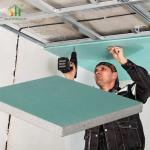 Industrial Design Gypsum Board 15mm Common for Office Interiors Ceilings Walls Commercial Projects for sale