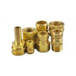 Yellow 1 Inch Female Straight Through Coupler for sale