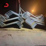 Customized Steel Sheet Pile S275, S355, S390, S430 Sheet Pile Sections for sale