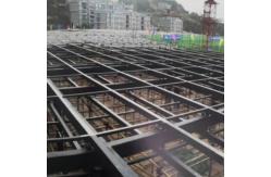 China Industrial Insulated Steel Frame Buildings Construction With Metallic Materials Frame supplier