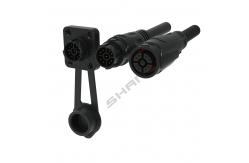 China Industrial 9 Pin Waterproof Connector Male Socket IP67 Connector supplier