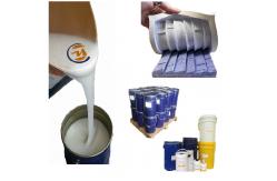 China 3.8 Mpa Tensile Strength RTV Silicone Rubber For Concrete Mold Making supplier