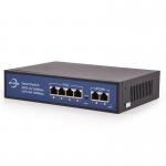 China 4 Port 10/100mbps Ethernet IEEE 802.3af Poe Network Switch manufacturer