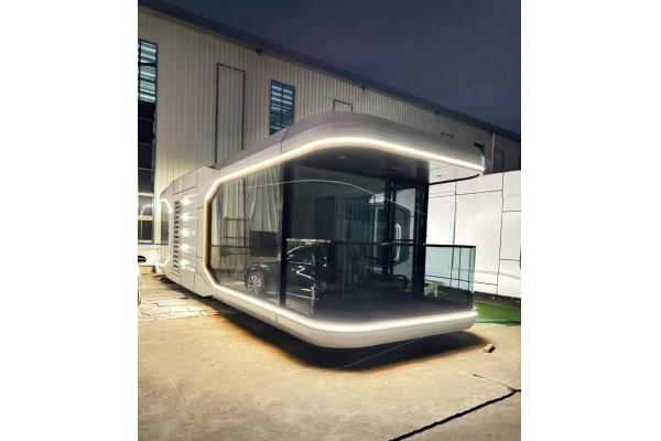 Portable Space Capsule House 3460mm Foldable Eco-Friendly Design