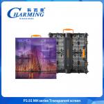 Rental P3.91 transparent screen waterproof for outdoor use factory outlet best sale for sale