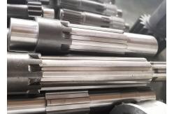 China Rectangular Parallel Spline Gear Shaft Transmission Parts Spline Grinding supplier
