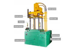 China Cookware Hydraulic Press Machine , Steel Utensils Making Machine 220V supplier