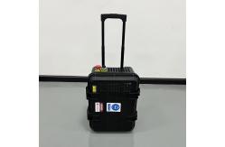 China 200W Luggage Pulse Laser Cleaning Machine Portable Metal Laser Rust Removal Machine supplier