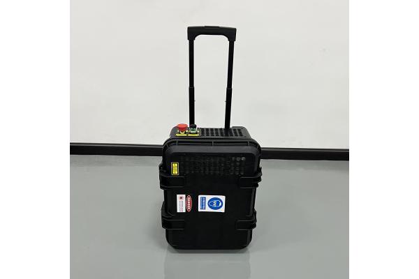 200W Luggage Pulse Laser Cleaning Machine Portable Metal Laser Rust Removal Machine