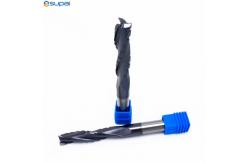 China Solid Carbide 2/4 CNC Flute End Mill For Precision Cutting Edge supplier