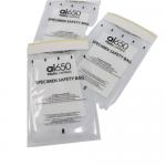Polyethylene Clear 95kPa Specimen Transport Bag With Pressure Sensitive Adhesive Closure for sale