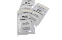 China Polyethylene Clear 95kPa Specimen Transport Bag With Pressure Sensitive Adhesive Closure supplier