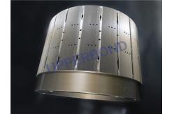 China Cigarette Manufacturing Machine Tipping Drum With Suction Holes supplier