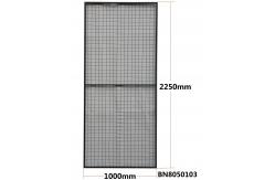 China ANSI Standard Pallet Rack Back Guard With Square Tube Framed 2250mm*1000mm supplier